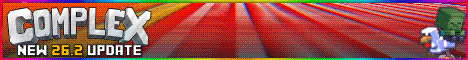 Complex Gaming Minecraft survival server banner - play.mc-complex.com